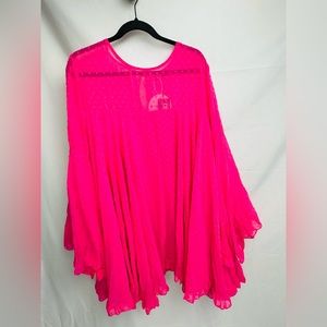 NWT Boohoo Plus Size Babydoll Smock Tier Flare Dress - great for dancing!